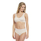 Carole Martin Full Freedom Front Closure Comfort Bra - Beige