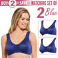 Carole Martin Comfort Bra Wireless Front Closure