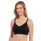 Wire-Free Padded Nursing Bra | Maternity by Carole Martin Style 7232 Black