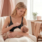 Wire-Free Padded Nursing Bra | Maternity by Carole Martin Style 7232 - Black