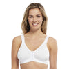 Adjustable Wirefree Front Closure Cotton Comfort Bra