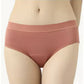 Period and Light Bladder Leakproof Bamboo Fiber Mid-Rise Bikini Underwear