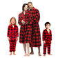 Kids Buffalo Plaid Hooded Robe & PJ Pants – Family Matching Christmas Set