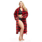 Buffalo Plaid Hooded Robe & PJ Pants – Cozy Family Christmas Set