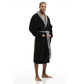 Men Bath Robe Soft Fleece Shawl Collar