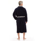 Men Bath Robe Soft Fleece Shawl Collar