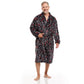 Men Bath Robe Soft Fleece Shawl Collar