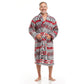 Men Bath Robe Soft Fleece Shawl Collar