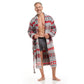 Men Bath Robe Soft Fleece Shawl Collar