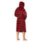 Buffalo Plaid Hooded Robe & PJ Pants – Cozy Family Christmas Set