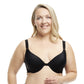 Underwire Bra Front Closure Back Smoothing Seamless Cups