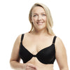 Underwire Bra Front Closure Back Smoothing Seamless Cups