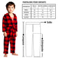 Buffalo Plaid Hooded Robe & PJ Pants – Cozy Family Christmas Set