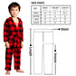 Buffalo Plaid Hooded Robe & PJ Pants – Cozy Family Christmas Set