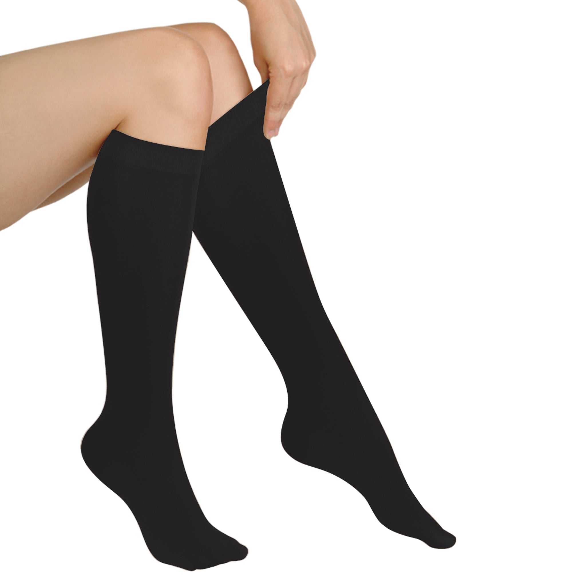 Free Form Compression Socks Full Freedom Mild Compression Socks 10 - 14 mm Hg Style 0551 – Carole ...