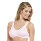 Carole Martin Wirefree Front Closure Bra for Women with Adjustable Straps Style 7222