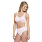 Carole Martin Wirefree Front Closure Bra for Women with Adjustable Straps Style 7222