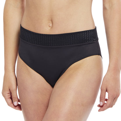 Carole Martin Comfort Brief Wide Waist Band - Black